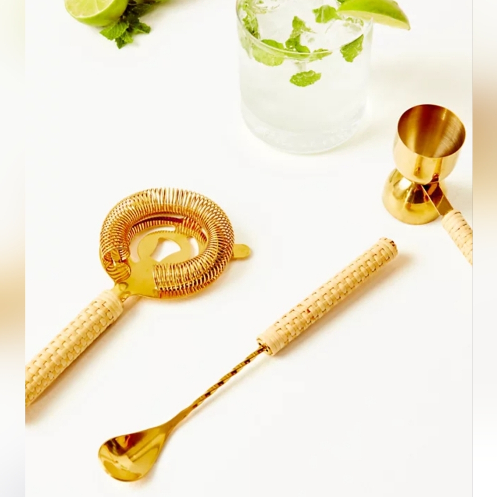 Lilly Pulitzer Cocktail tool set